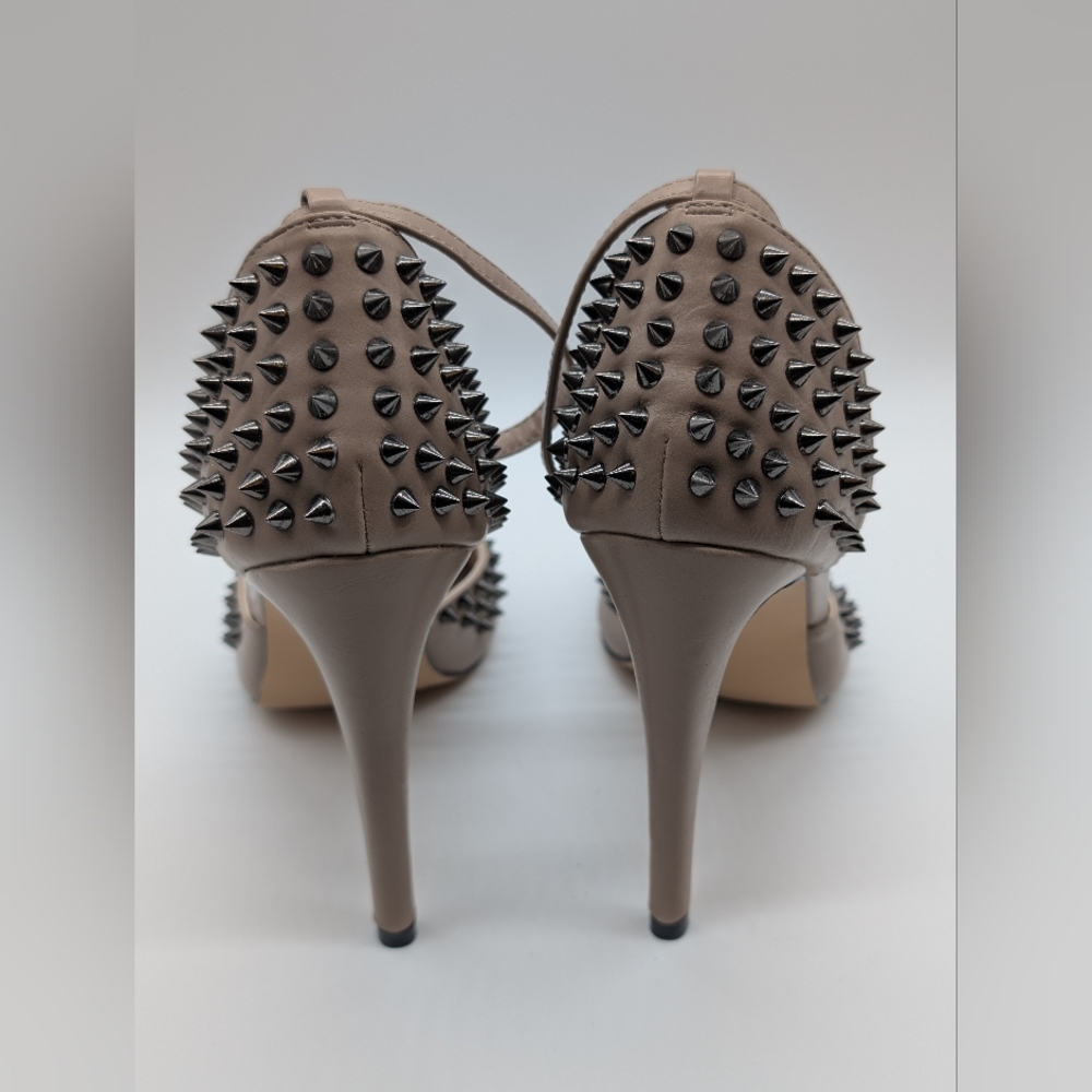 Viviane Spiked Peep Toe Heel 9.5 NEW - Picture 5 of 7
